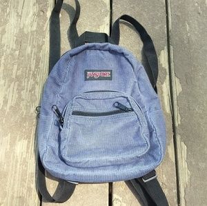 Jansport Corduroy Mini Backpack 